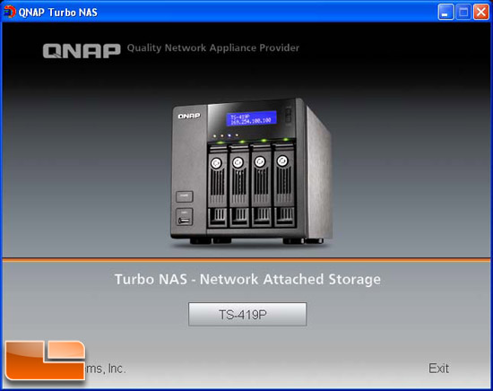 QNAP TS419P NAS Server