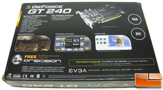 eVGA GeForce GT 240 SuperClocked Review