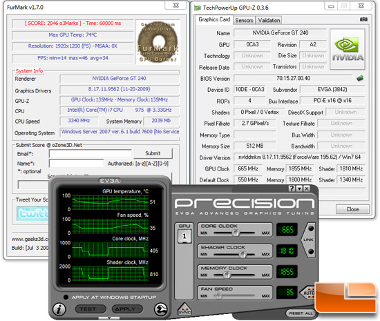 eVGA GeForce GT 240 SuperClocked Review