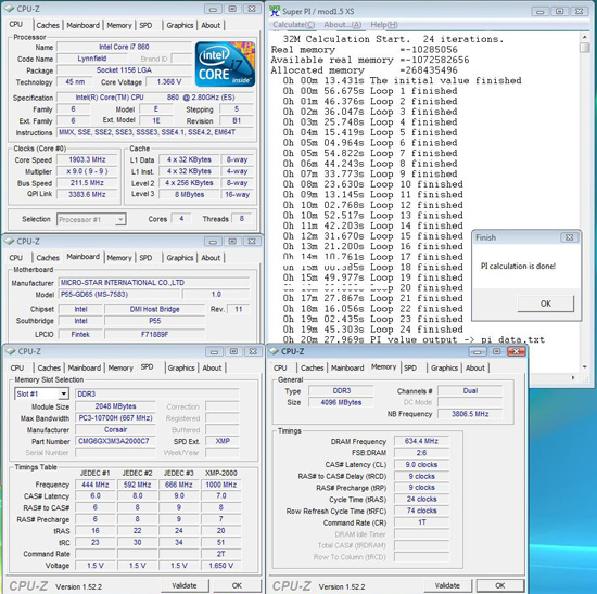 ECS / eVGA / Gigabyte / MSI P55 Mobo Roundup