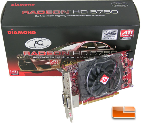 Diamond Radeon HD 5750 OC Review 