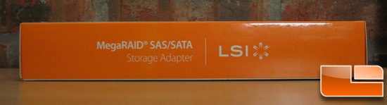 LSI 9260-8i MegaRAID Box