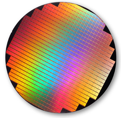 300mm 25nm NAND wafer