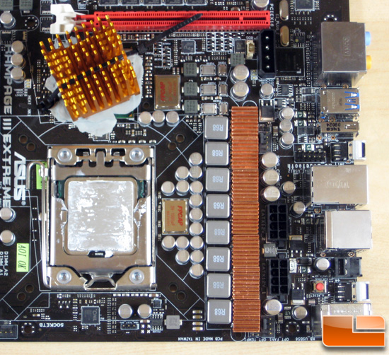 Asus Rampage III Extreme Socket and PWM