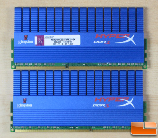 Kingston HyperX 4GB 2400MHz CL9 DDR3 Memory Review