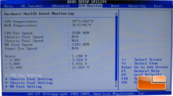 ASRock X58 Extreme3 Bios Hardware Monitor