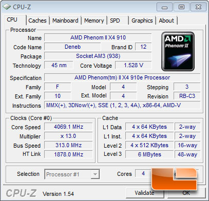ASRock 890GX Extreme3 Overclocked CPUz