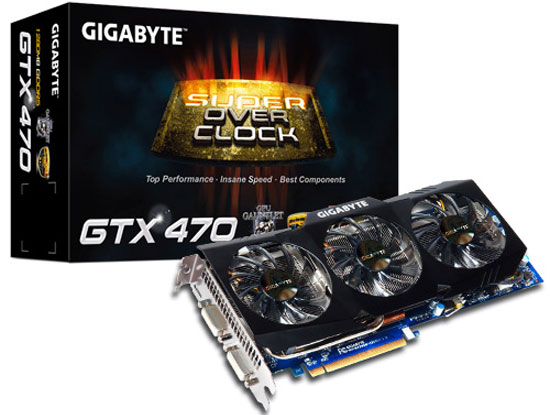 Gigabyte GeForce GTX 470 Super Overclock Edition Video Card Review