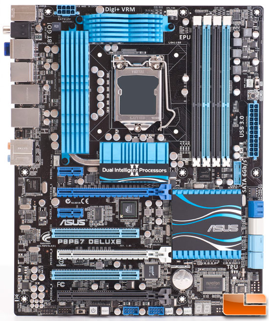 ASUS P8P67 Deluxe Intel P67 Motherboard