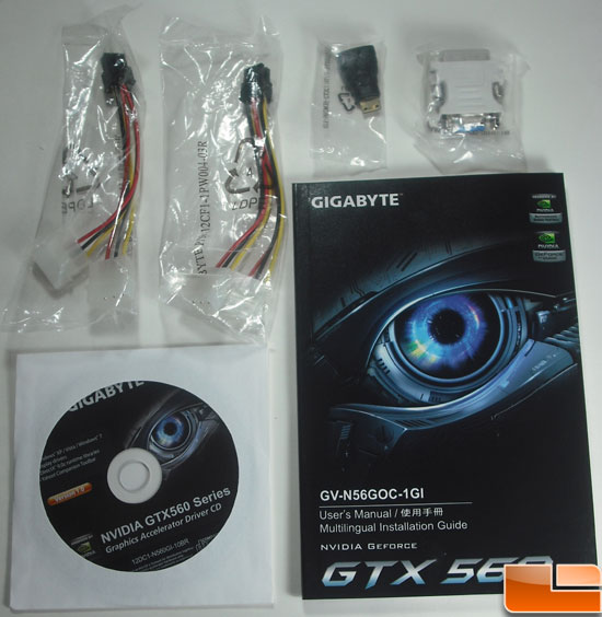 Gigabyte GeForce GTX 560 OC Video Card