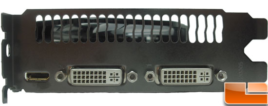 Gigabyte GeForce GTX 560 OC Video Card Connectors