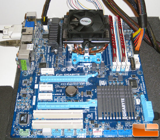 AMD Llano APU Test System