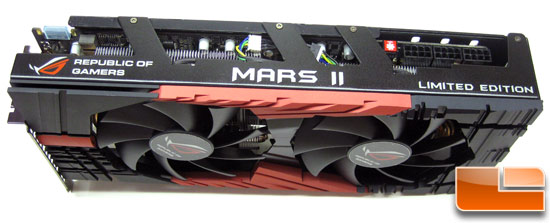 ASUS ROG MARS 2 Video Card Top