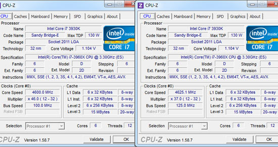 Intel Core i7-3960X Overclocking Assistant