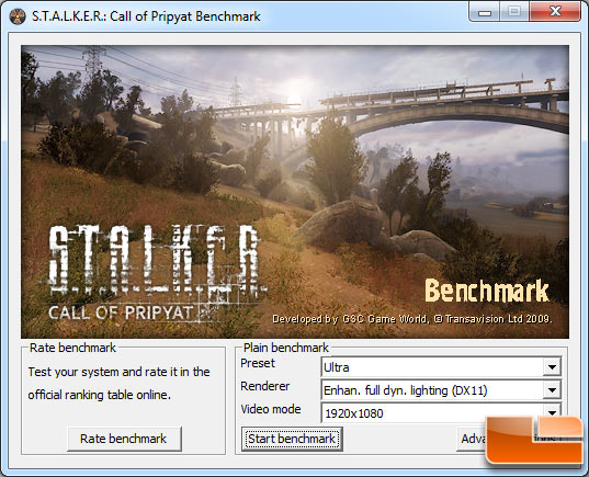 Stalker Call of Pripyat Advanced Image Quality Settings