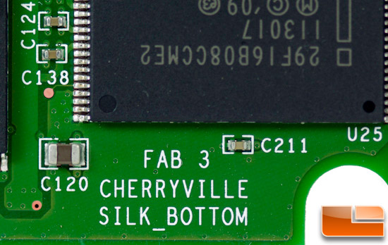 Intel 520 240GB Cherryville PCB
