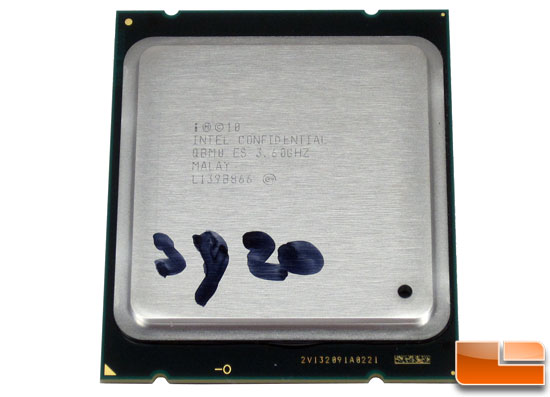 Intel Core i7-3820 Sandy Bridge-E CPU