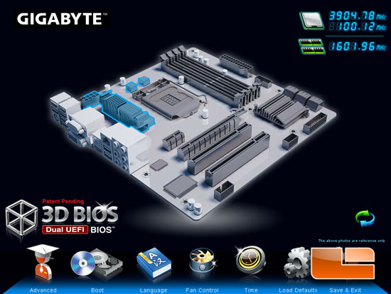 GIGABYTE Z77X-UD5H 3D BIOS