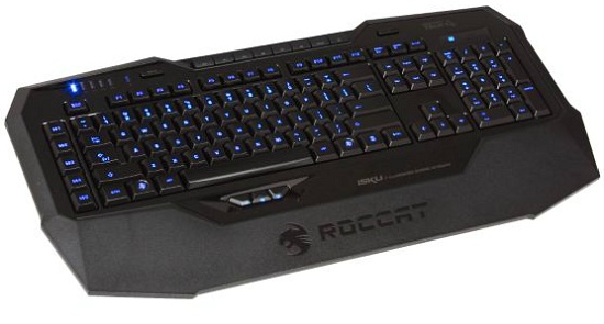 Roccat Isku Keyboard illuminated