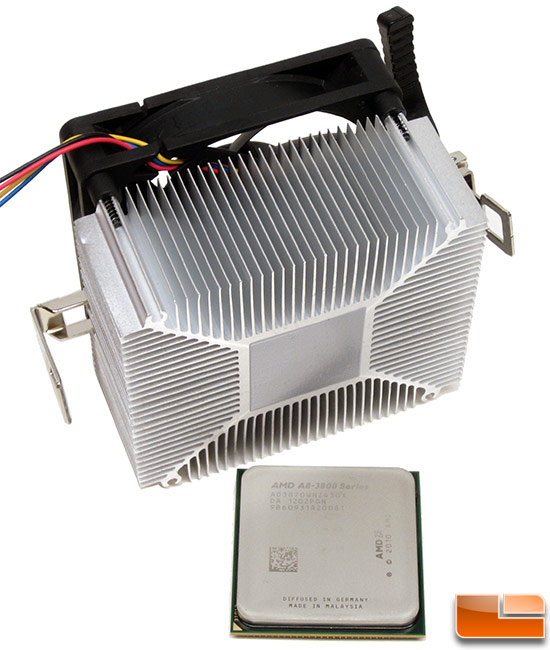 AMD A8-3870K CPU Cooler