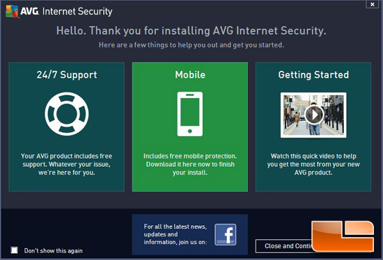 AVG Internet Security 2013 Intro