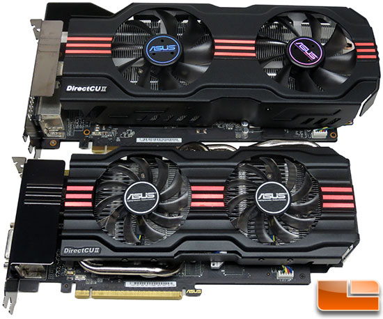 ASUS GeForce GTX 680 GTX 670 DirectCU II Top Edition GPUs