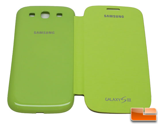 Samsung Lime Green Flip Cover