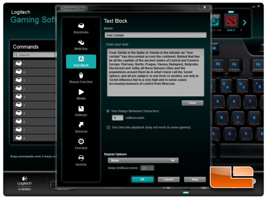 logitech g110 software