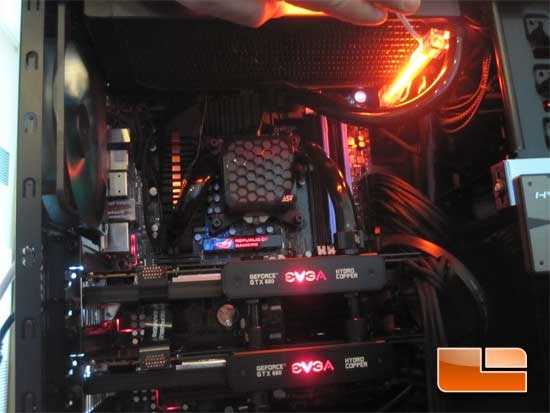 Swiftech H220 AIO Water Cooler SLI Configuration