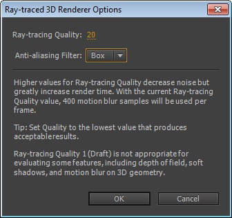 Ray-Traced 3D Renderer Quality
