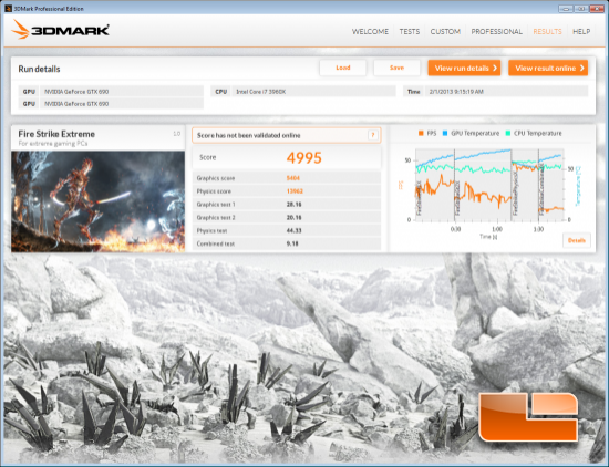 3DMark Fire Strike Extreme
