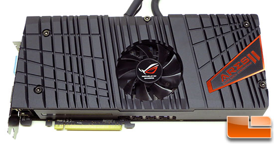 ASUS Ares II Graphics Card Front