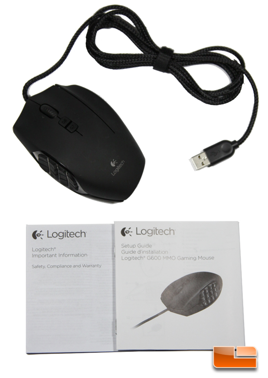 logitech g600 mmo gaming mouse