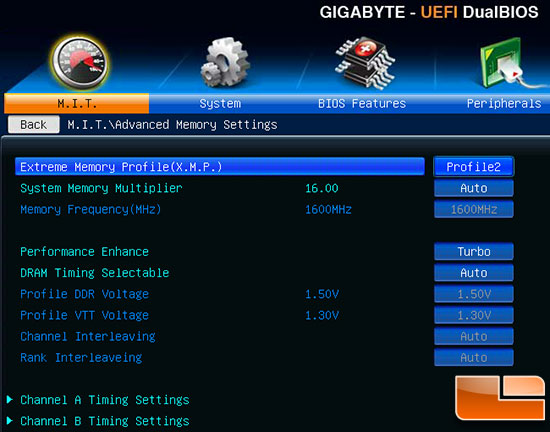 Intel Xmp Memory Profile