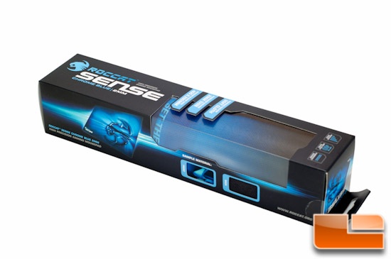 ROCCAT Sense Mousepad - Chrome Blue