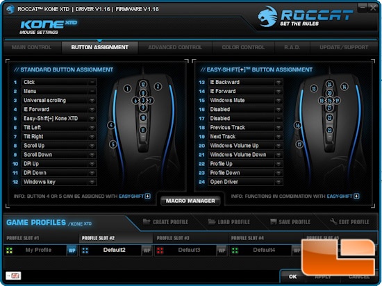 ROCCAT Kone XTD Software