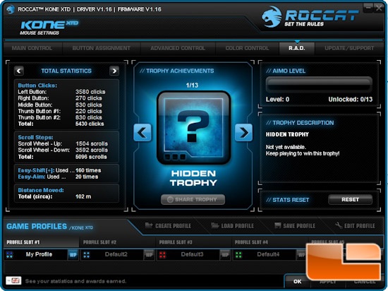 ROCCAT Kone XTD Software