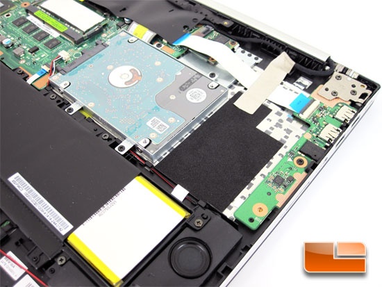 ASUS S500C Ultrabook Internal Components