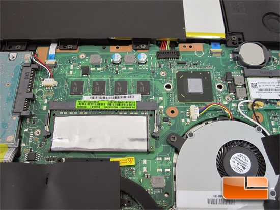 ASUS S500C Ultrabook Internal Components