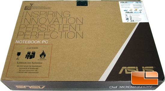 ASUS S500C Ultrabook Retail Packaging