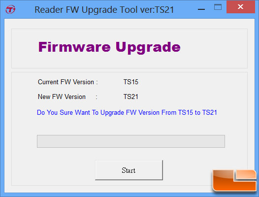 Transcend USB 3.0 Card Reader Firmware Update
