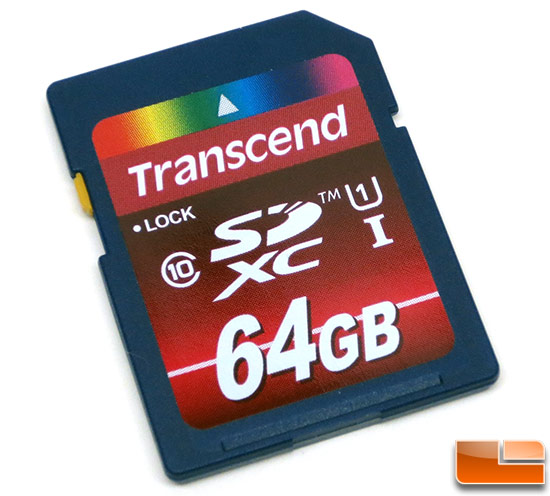 Transcend High Performance 64GB Micro SD Card