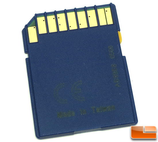 Transcend Ultimate SDXC Memory Card Back