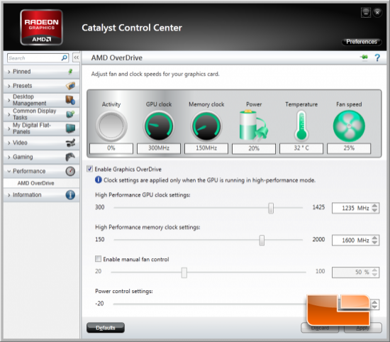 AMD CCC Overclocked