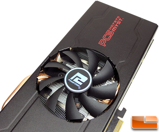 PowerColor Radeon HD 7870 Myst Video Card Fan