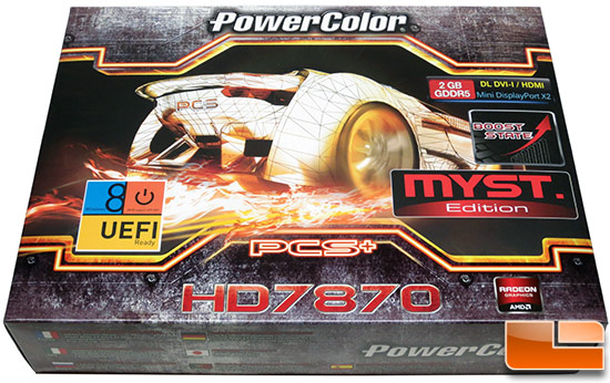 PowerColor 7870 Myst Retail Box