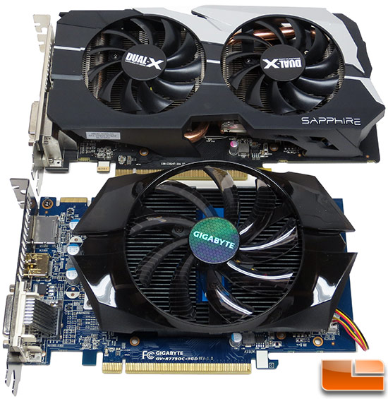Sapphire and Gigabyte Radeon HD 7790 Video Cards