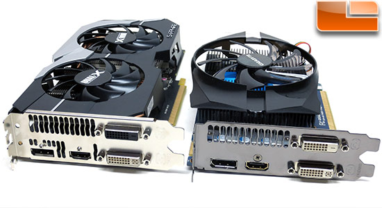 Sapphire and Gigabyte Radeon HD 7790 Video Outputs