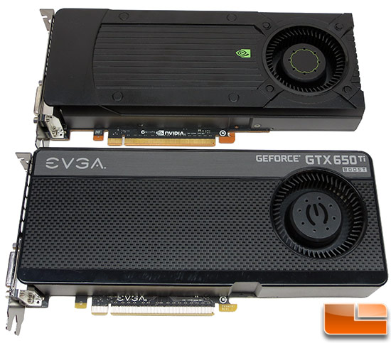 NVIDIA and EVGA GeForce GTX 650 Boost Cards