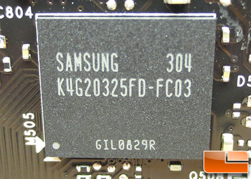 Samsung GDDR5 Memory IC's
